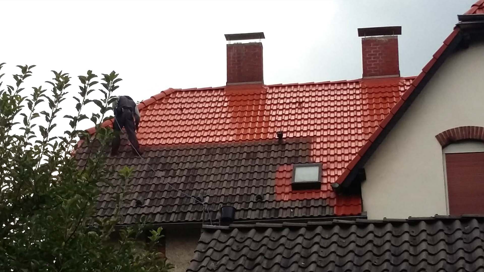 LEHMANN Sanierungen | Dachbeschichtung vorher
